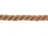P703 Sznurek Skręcany Beżowy Jasny 7mm 5m