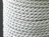 Sznurek Skręcany Wiskozowy Biały 3.2mm 10m