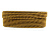 Sznurek Skręcany Wiskozowy Brązowy Jasny 8mm 0.5m