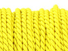 Sznurek Skręcany Wiskozowy Żółty 3.2mm 1m