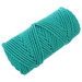 Sznurek bawełniany skręcany linka 3PLY do makramy malachit 5mm ~100m