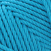 Sznurek bawełniany skręcany linka 3PLY do makramy niebieski 3mm ~100m