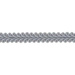 Taśma bawełniana dekoracyjna 100% bawełny błękitny 11mm 25m